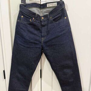 (NWOT) Boncoura Japanese Selvedge Indigo Jeans - Z Straight Tapered - Size 31
